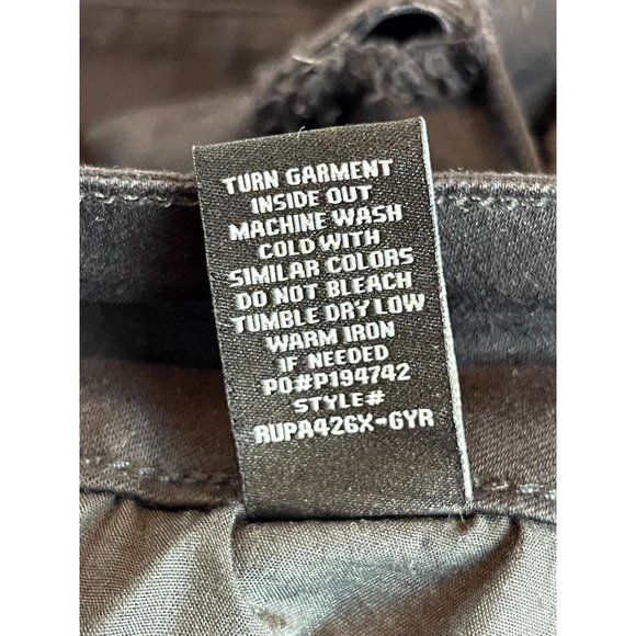 Almost Famous Womens Skinny Jeans Distressed Rupa426x-Gyr Stretch Black Size 5 - Picture 10 of 10